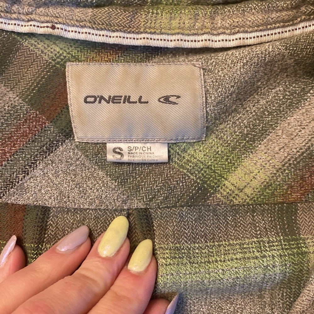 Oneill plaid button down - Picture 2 of 6